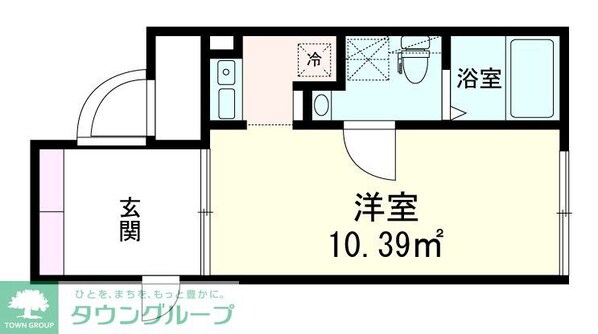 the10 AKABANE WESTの物件間取画像